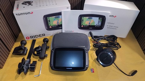 Tomtom rider 500 komplett - tomtom, mit