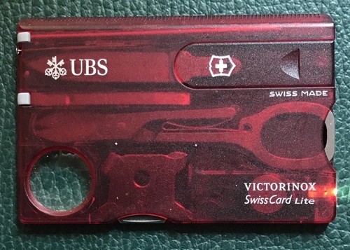 Victorinox swiss card - victorinox, rot