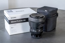 Sigma 35mm f/1.4 DG DN Art – Sony E-Mount – Sehr guter Zustand -  mit Zubehör