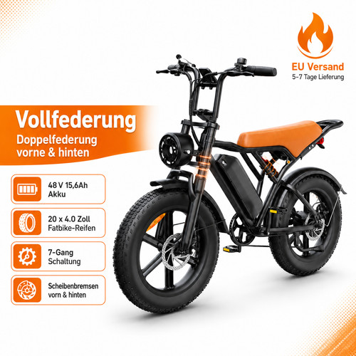 V20 bike zoll fatbike - e-bike,