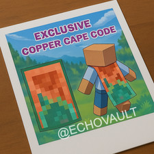 ⚡Minecraft Copper Cape Code