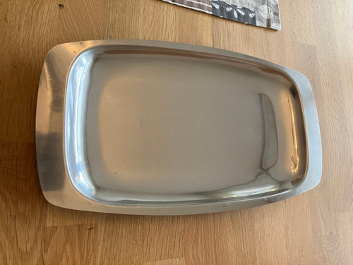 Edelstahl servier tablett - edelstahl-, servier-