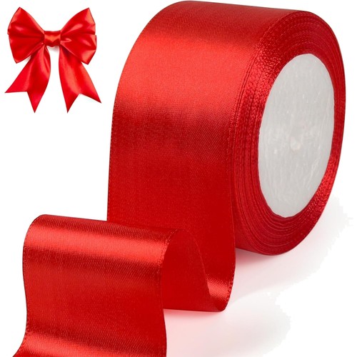 Geschenkband rot satinband - geschenkband,