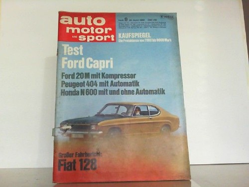 Auto motor und sport heft - 9, /