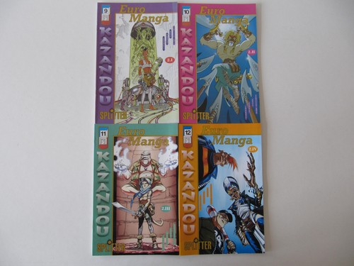 Comic serie euro manga - euro, 9-12