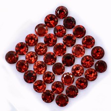 4 mm Natürlicher Roter Granat