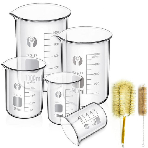 Becherglas set 1000ml 500ml - 1000ml,