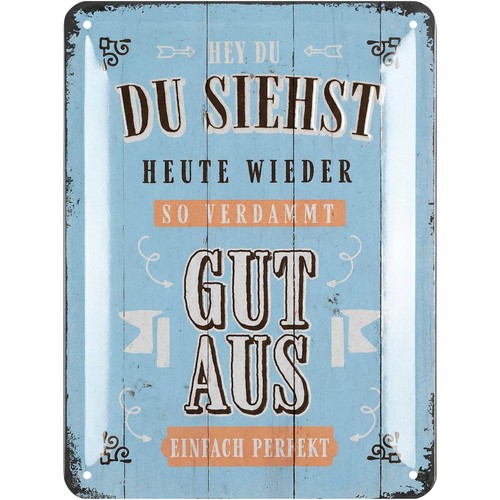 Retro blechschilder vintage - retro,