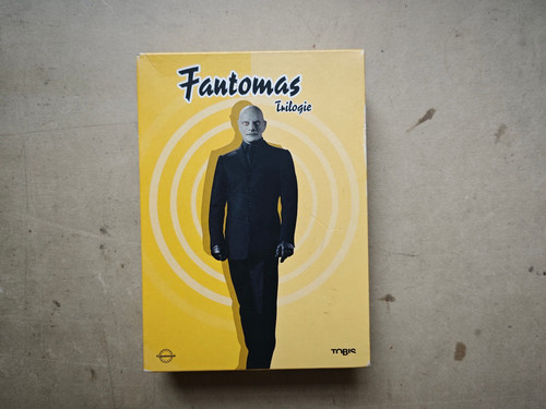 3xdvd fantomas trilogie box - fantomas,