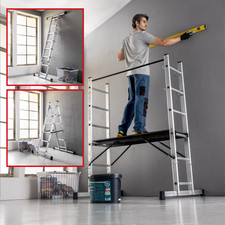 Leitergerüst 3 in 1 Aluminium