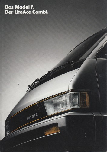 Prospekt brochure toyota - prospekt, model