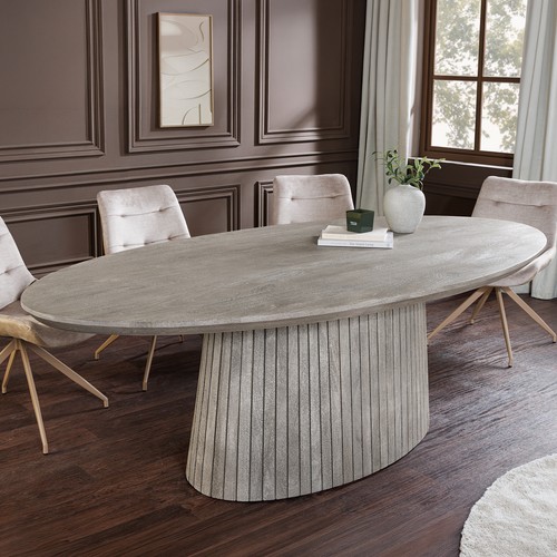 Massivholz esstisch art deco - massivholz,