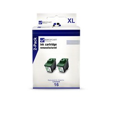 2x Tinte BLACK f�r Lexmark