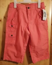 Jessica Shorts Caprihose Rot NEU + ETIKETT Gr. 36 Viele Taschen 100% Baumwolle