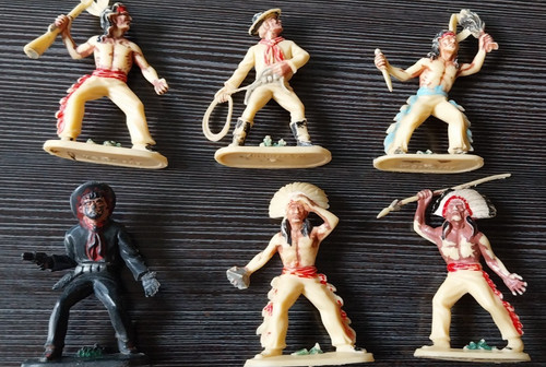 Alte cowboy indianer - ,