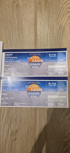 Roland kaiser tickets - roland, 2