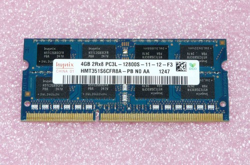 4gb 2rx8 pc3l 12800s - 4gb, pc3l-12800s-11-12-f3