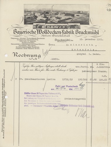 Rechnung bruckmühl - rechnung,
