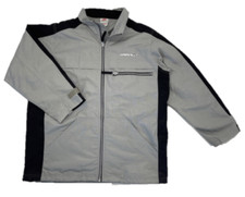 Sinisalo Jacke  Grau Schwarz Wind Wetter MX Moto Cross