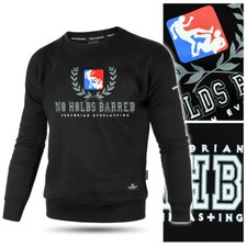 PRETORIAN Sweatshirt Pullover Bluse Schwarz Pit Bull BJJ MMA No Holds Barred