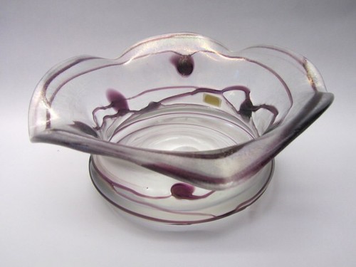 Poschinger glas schale - poschinger,
