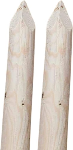 Spitze holzpalisaden 8cm - spitze, ø
