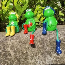 3er Set Gartendeko Figuren