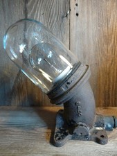 Lampe Leuchte Gusseisen antik