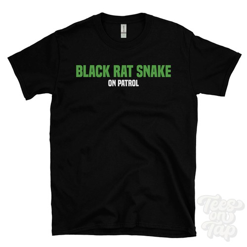 Black rat snake patrol - black,