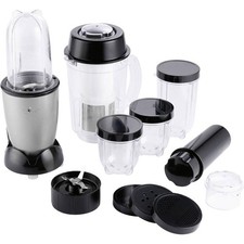 GourmetMaxx 14949 GOURMETmaxx Mixer Mr. Magic 18-tlg. 400W grau/schwarz