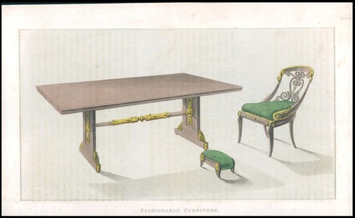 1820 antike aquatinta - 1820,