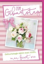 Geburtstag - Glückwunschkarte