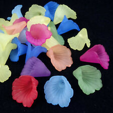 Acrylperlen Matt Blüten