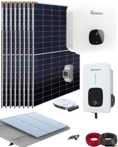 Solaranlage mit wallbox - solaranlage,