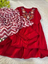 PREMIUM BAUMWOLLE KURTI FÜR FRAUEN INDISCHE ETHNISCHE KLEIDUNG FREIZEIT LONG TOP