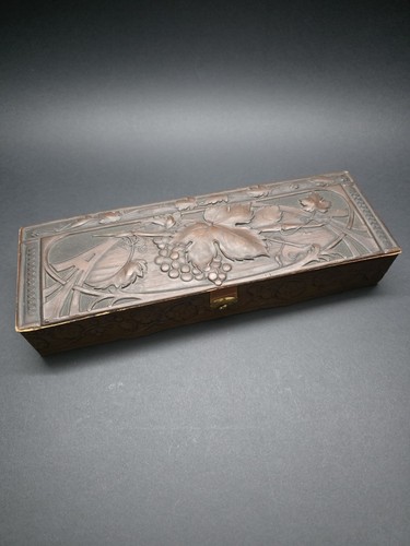 Jugendstil schatulle geprägte - jugendstil,