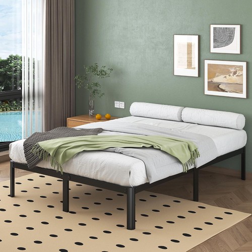 Metallbett 180x200 schwarz - 180x200,