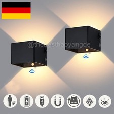 2/4x Akku Wandleuchte mit