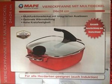 Keramik Viereck Pfanne Topf 24