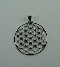 Blume des Lebens Anhänger  Sterling Silber