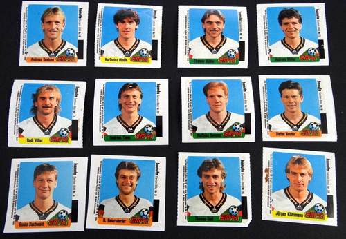 12x ferrero hanuta fußball - 12x, em