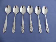 WMF - 4000 - Wien - 6 Teelöffel - Kaffeelöffel - 90er Silber - ca. 13,9 cm