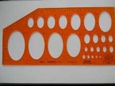 Ellipsen schablone marabu 5545 - marabu,