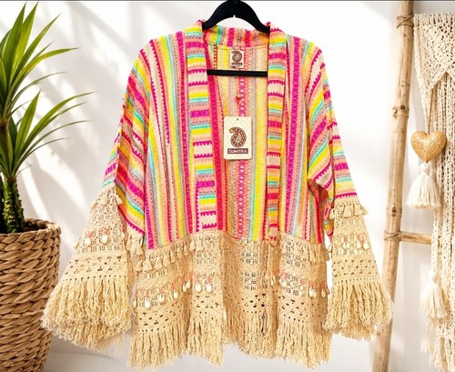 Sumitra boho cardigan - boho, kimono