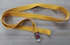 Judo Gürtel JU, 240cm,Gelb,Top Zustand