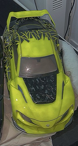 Gelbe a90 toyota supra - a90,