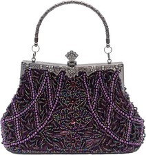 Vintage perlen abendtasche - perlen,