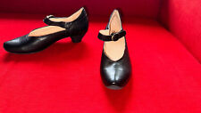 Tolle Think Riemchenpumps, Schwarz, Leder, Gr. 43, , einlagengeignet, neuwertig