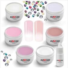 EuBeCos 6x5ml BABY-BOOMER UV-GEL-SET Ombre ANLEITUNG und Nagel-Kleber 3g Sparset