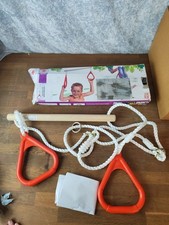 Eichhorn Outdoor Turnset 2in1 Schaukel Trapez Spielgerät Turngerät Spielzeug